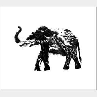 Elephant Posters and Art